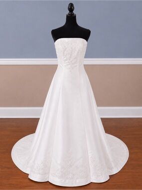 Strapless Beaded Wedding Dress